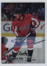 2024-25 Upper Deck Fleer Ultra Rookies Rainbow Foil Pierrick Dube #222 Auto vd5