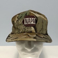 Napa Camo Snapback Hat Embroidered Logo Made In USA Cap