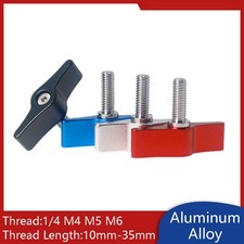 Handle Screws Adjustable Clamping Thumb Screw Wing Knob Bolts Hand T-Bolt M4-M6