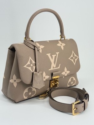 Louis Vuitton Madeleine Handbag Monogram Empreinte Giant MM Top