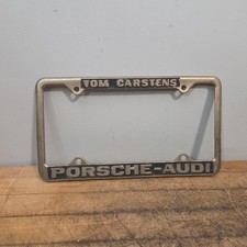 Tom Carstens Autohaus Porsche-audi Tacoma Wa Vintage Metal Dealership Frame Tom Carstens Autohaus Porsche-audi Tacoma Wa Vintage Metal Dealership Frame