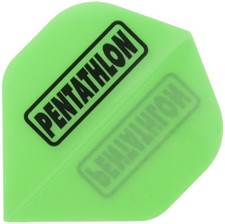 Pentathlon Standard Fluro Green Dart Flights