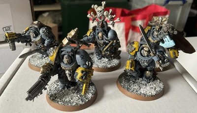 Warhammer 40K - Space Wolves - 5x Wolf Guard Terminators (R40) Exc