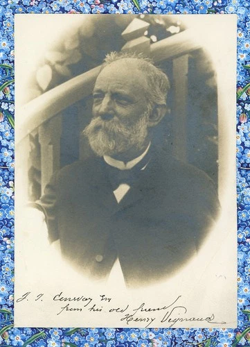 CONFEDERATE VETERAN HENRY VIGNAUD 6TH LOUISIANA INF DIED PARIS 1922 PRESS PHOTO