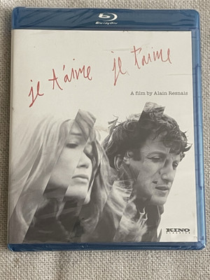 Je T'aime Je T'aime (Blu-ray, 1968) Kino Lorber OOP Resnais Rare