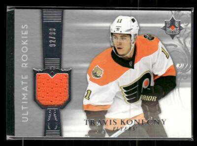 2016-17 Ultimate Collection Travis Konecny 2006-07 Retro Rookies Jerseys #/99