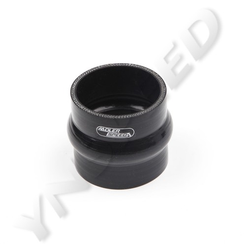ENVÍO A EE. UU. 4 capas 3,5" pulgadas tubo de manguera de joroba recta turbo tubo acoplador de silicona negro - Imagen 6 de 6