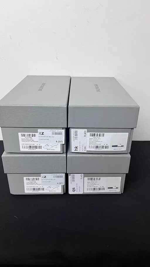 Balenciaga empty shoe box sale