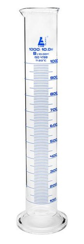 Eisco Lab Glass Measuring Cylinders Borosilicate 3.3 High Quality 10ml - 1000ml - Picture 24 of 27