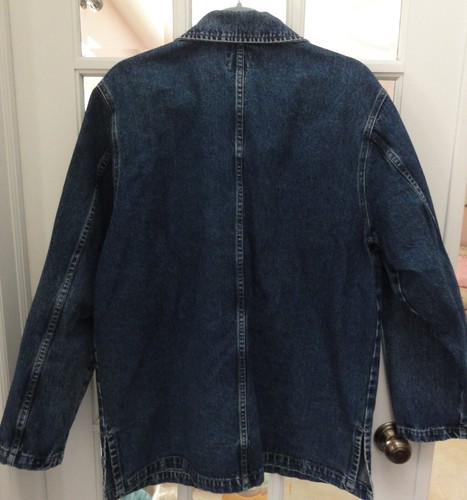 FDJ FRENCH DRESSING DENIM PATCH POCKET JACKET Ladies Size 16 Made in Canada - Picture 8 of 12