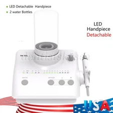 LED Dental Ultrasonic Piezo Scaler Handpiece Turbine Bottles Fit EMS Woodpecker