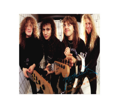 Metallica Garage Days Re Revisited Album Cover Sticker Decal