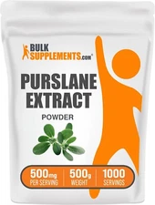 BulkSupplements Purslane (Portulaca) Powder 500g - 500mg Per Serving