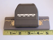 Stampin Up Border Edge Punch Tested Crafting Art Sharp and Decorative Pretty