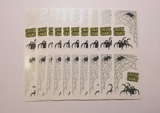 Mrs. Grossman's Lot 10 Strips Halloween ~Spider Web~ Creepy Crawly 2009 Stickers