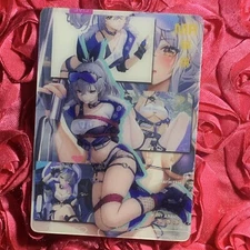 Silver Wolf Honkai: Star Rail Lenticular INFLUENCER Waifu GIRL Anime ACG Card