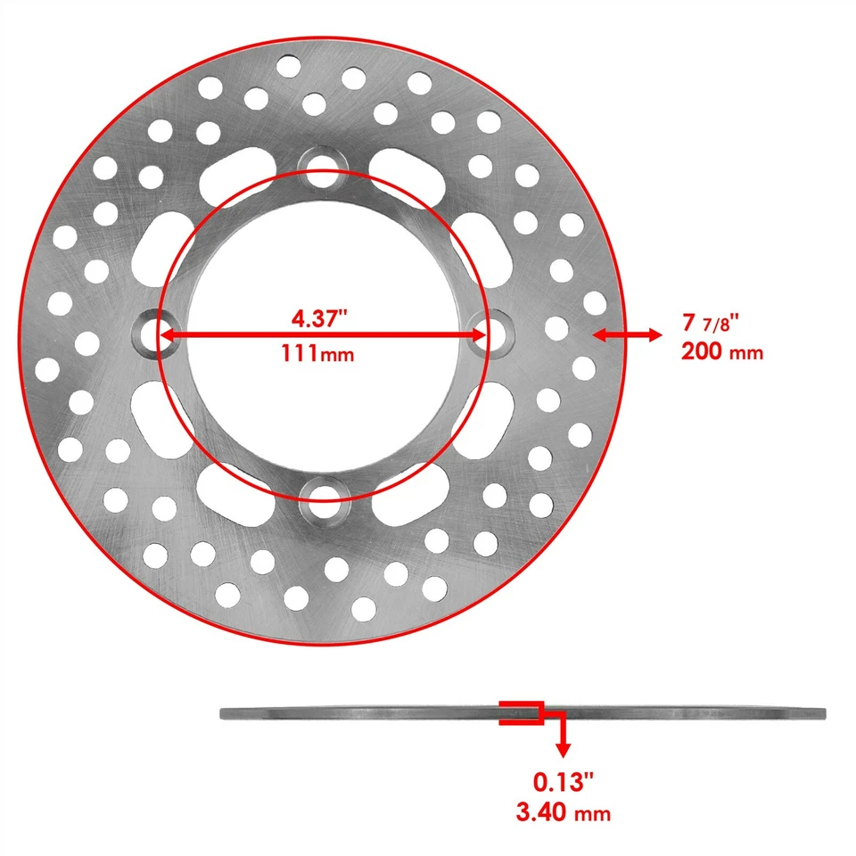 Pinza de freno delantera izquierda derecha para Suzuki King Quad 750 LT-A750X 2008-18 Foto 4 de 4