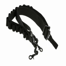 Tactical 2 Point Shotgun Sling 15/5 Rounds Shell Ammo Holder Bandolier 12/20Ga