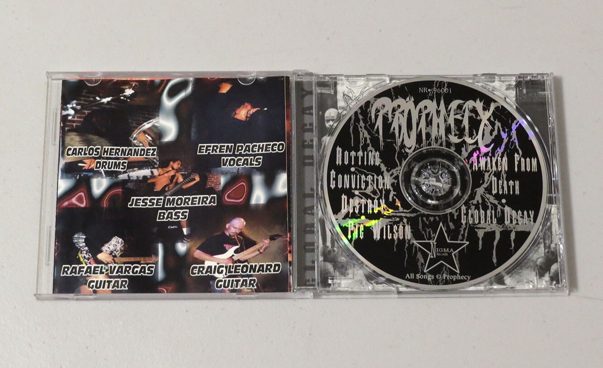 Prophecy - Global Decay (Audio CD, 1994 Album) Death Metal VERY
