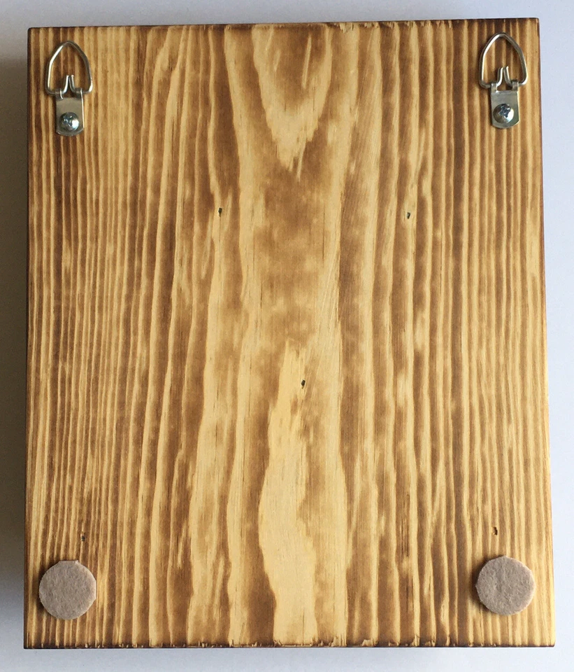 Green Bay Packers Rustic Plaque wall Decor key hanger holder organizer - Image 4 of 4