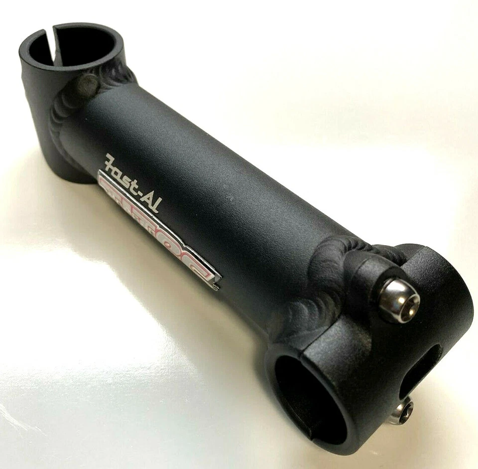 Titec Fast AL 2 Bolt 135mm 0° 1-1/8"  threadless stem 25.4mm clamp Vintage NOS - Image 3 of 4