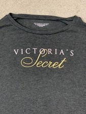 Victoria Secret Sleepwear Top SZ Medium Soft Stretch Long Sleeve PJ Top Lounge