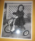 March of Dimes 1958 Photo Doreen Yisha Rides TRICYCLE Rheumatoid Arthritis — photo 1