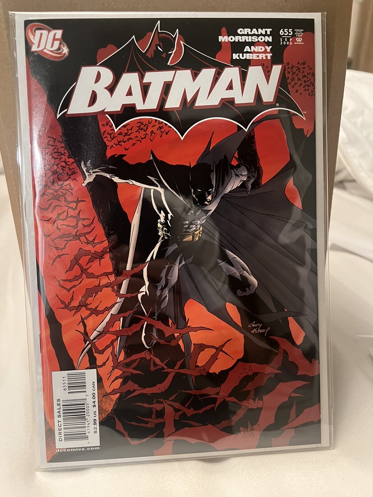 Batman 655 Near Mint Andy Kubert art 1st Damian Cover Talia al Gaul ...