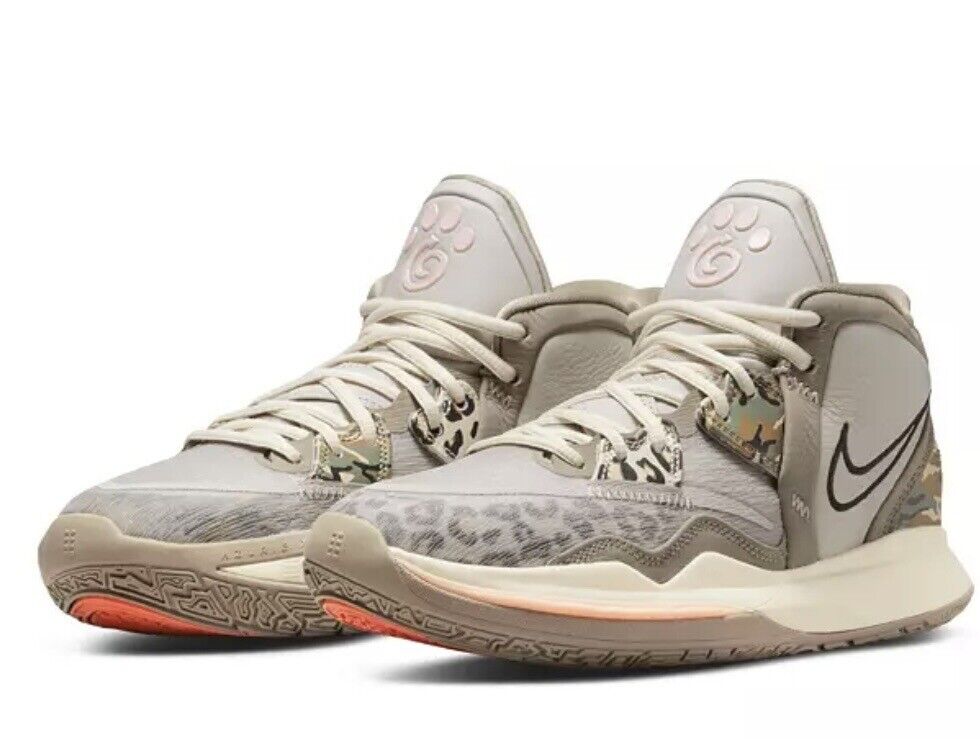 CZ0204 006 Nike Kyrie Infinity Leopard Camo Lt Iron Black CZ0204 006 Nike Kyrie Infinity Leopard Camo Lt Iron Black