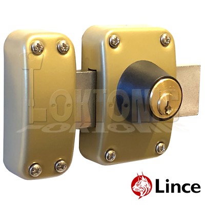 Luchsschloss Hochsicherheit Schwerlast Gartentor Schuppen Garage Felge Dead Bolt