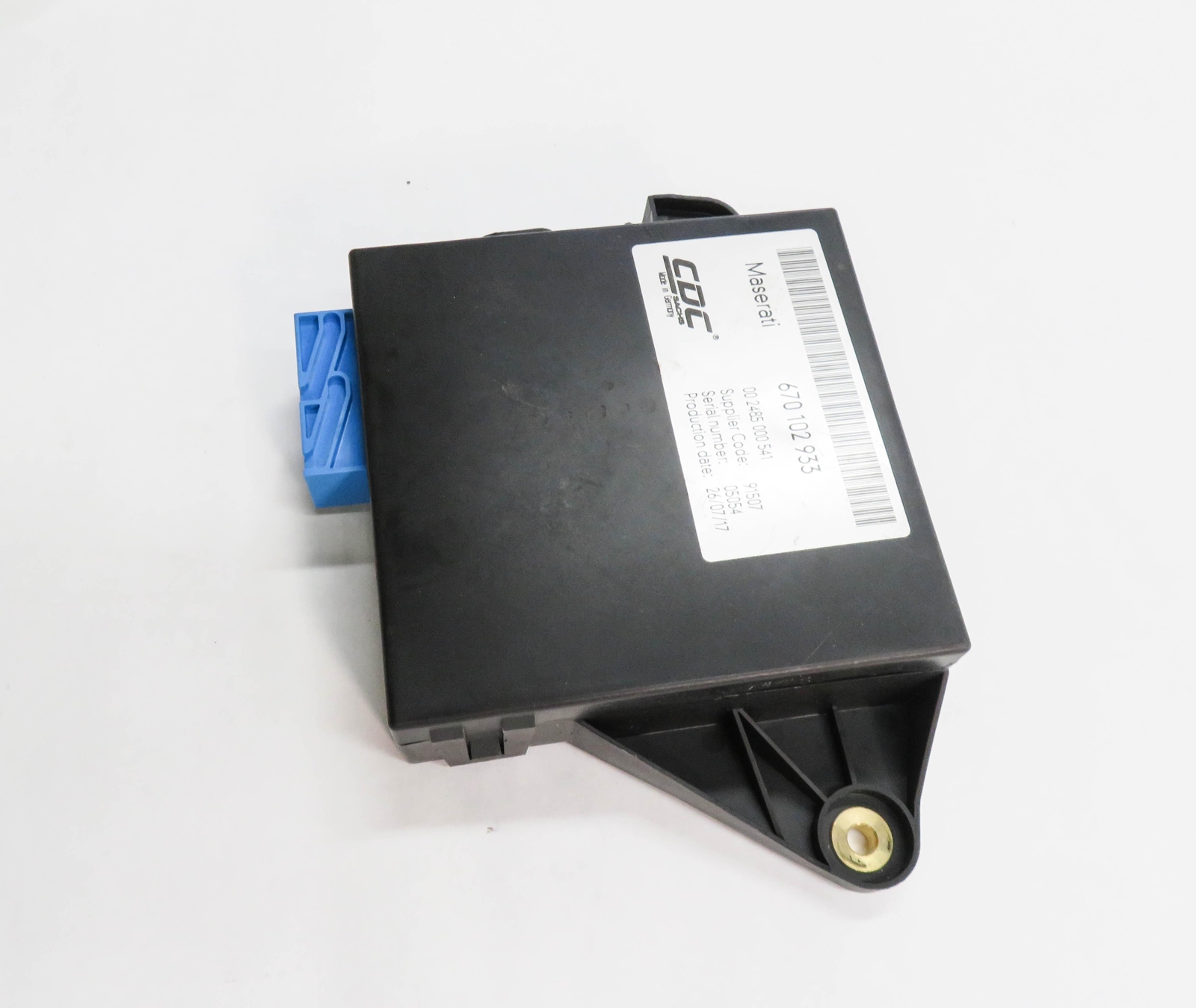 2018 MASERATI QUATTROPORTE S (M156) SUSPENSION CONTROL MODULE