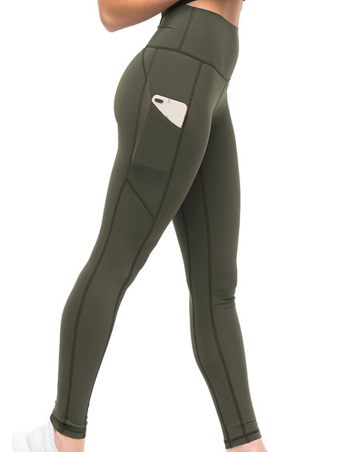 olive yoga pants