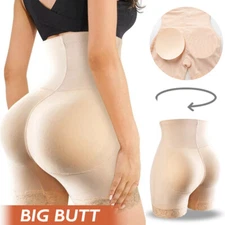 Women Buttock Padded Panty Hip Enhancer High Waisted Shaper FAKE ASS Butt Lifter