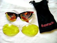 EKTELON Racquetball Sports Sunglasses Safety Glasses Adult Sized Lens Set