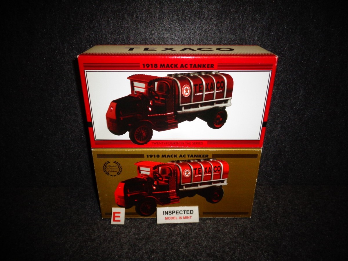 TEXACO 1918 MACK AC TANKER DELIVERY TRUCK REG & SPECIAL SET 2007