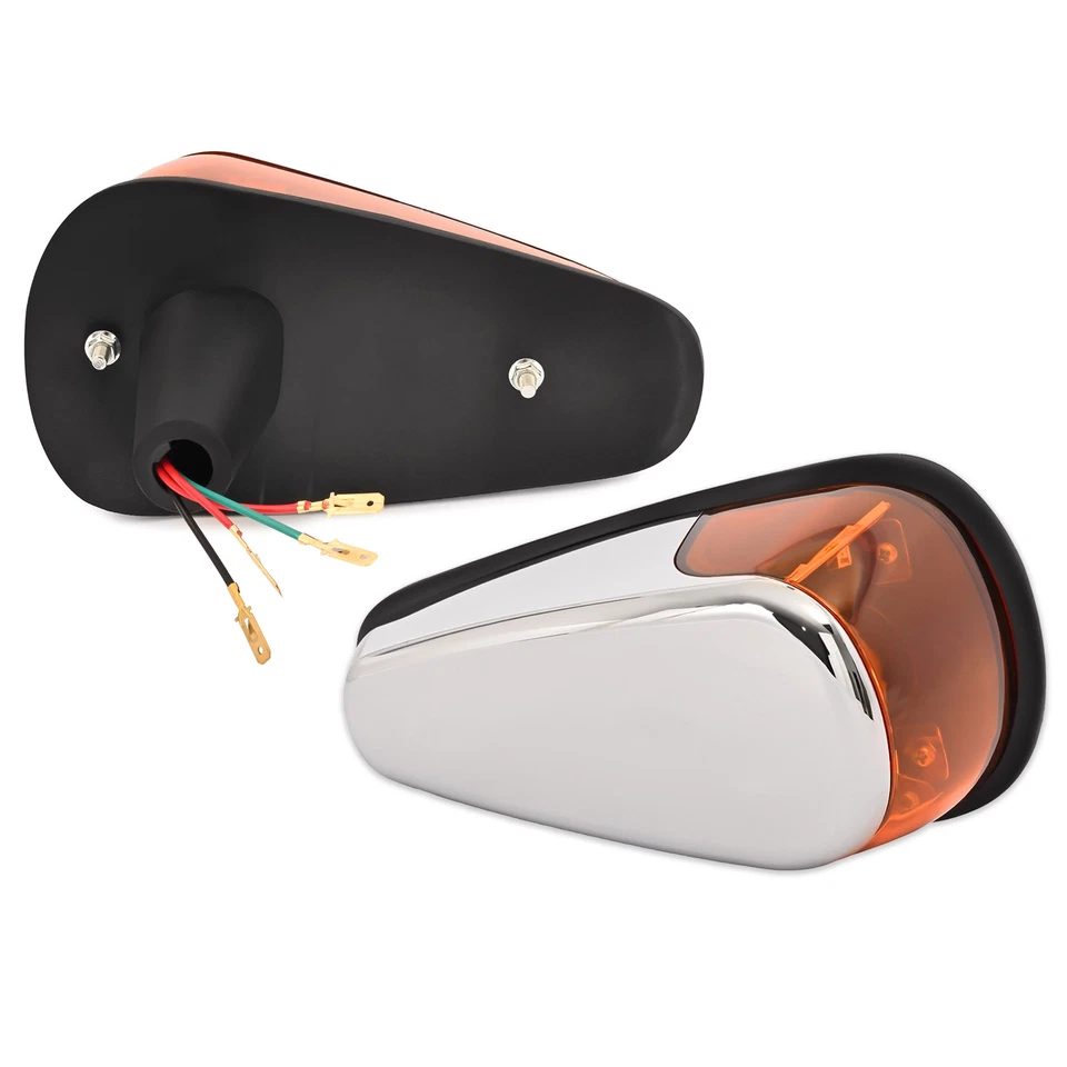 For Volkswagen Super Beetle Thing 1970-1979 Turn Signal Light w/Bulbs&Bracket - Image 4 of 4