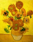 Sunflowers by Van Gogh Oil painting Giclee art printed on canvas L469