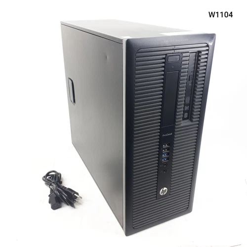 HP ProDesk 600 G1 TWR Intel Core i3-4130 8GB RAM 500 GB HDD WIN 10 Pro OS W1104