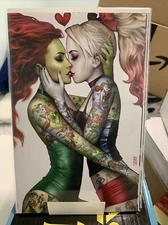 Harley Quinn #31 Nathan Szerdy Virgin Variant Poison Ivy Kiss Cover