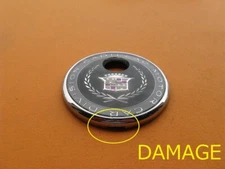 94 95 96 97 98 99 CADILLAC DEVILLE REAR LID EMBLEM LOGO BADGE SIGN OEM A37936