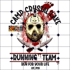 Sublimation Print Halloween Horror Mask Ready to Press Heat Transfer