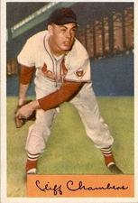 1954 Bowman 126 Cliff Chambers EX #D338735