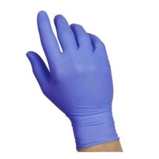 Sysco Classic High Performance Cobalt - Blue Nitrile Glove, Medium 100 Count