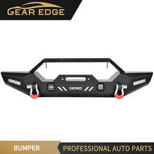 Front Bumper For 1987-2006 Jeep Wrangler Tj Yj Lj Crawler Bumper Wwinch Plate