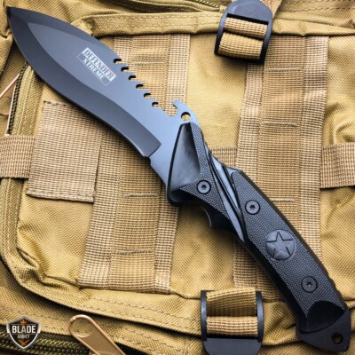 コンバット5561 TACTICAL COMBAT KARAMBIT NECK KNIFE Survival Hunting BOWIE