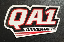 QA1 Driveshafts Sticker Size: 2-3/4”X 1-3/8” Inch. *Glossy*Finish  Self Adhesive