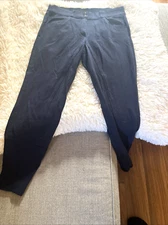 Piper by Smartpak Equestrian Riding Pants Women's Size 34R Dark Blue - Excellent