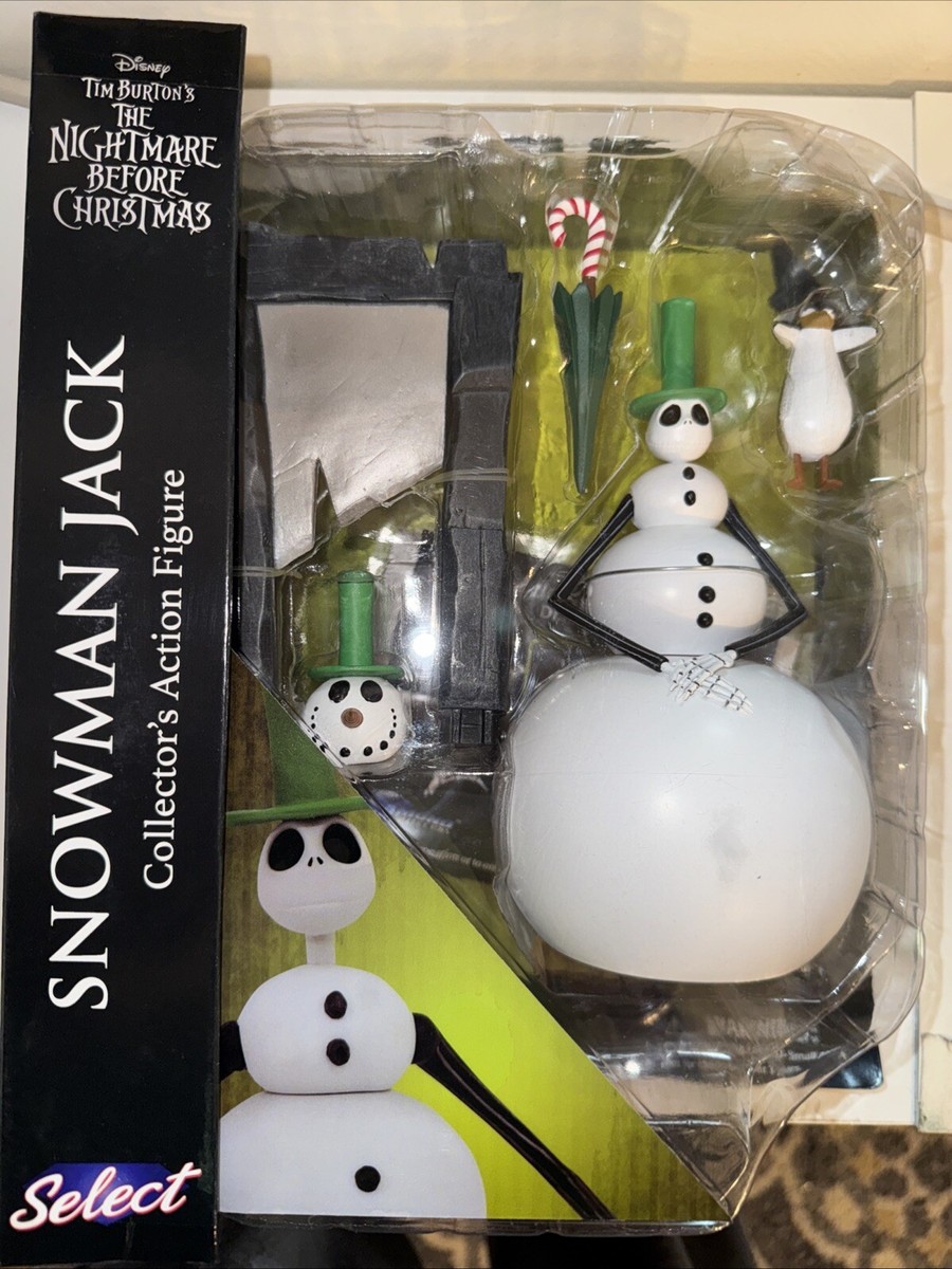 Diamond Select Nightmare Before Christmas Snowman Jack Action