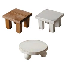 Newborn Small Coffee Table Baby Photo Handmade Wooden Little Tea Desk