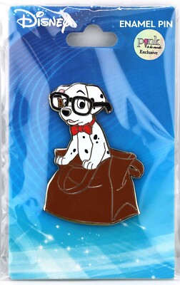 Disney PALM 101 Dalmatians Pup w/ Glasses & Bow Tie In Bag Pin | eBay